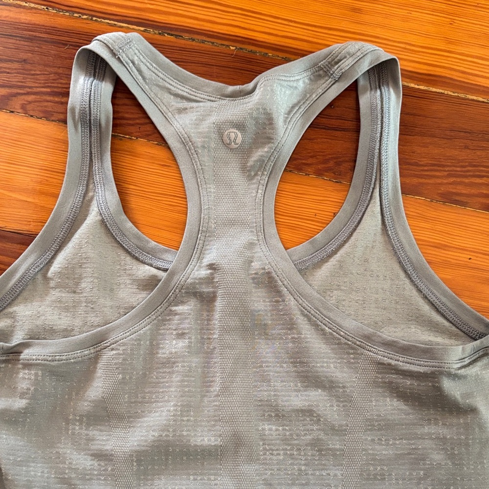 Lululemon Swiftly Tech Gray Racerback Tank Top